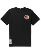 MCQ - Printed Cotton-Jersey T-Shirt - Black
