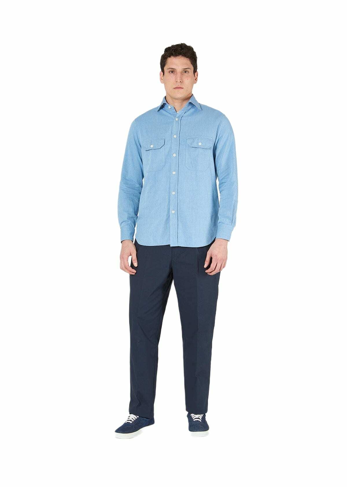 doppiaa Aantero Cotton Flannel Shirt
