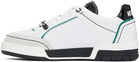 Moschino White & Black Streetball Sneakers