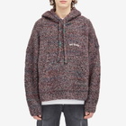 Cole Buxton Men's Muti Boucle Knitted Hoodie in Multi