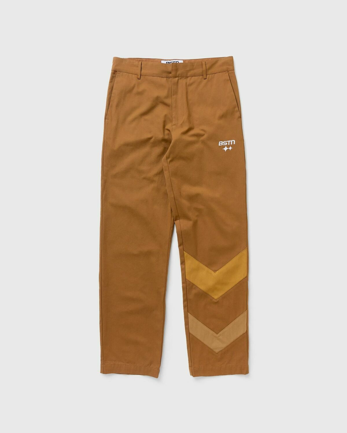 Bstn Brand Workwear Warm Up Pants Brown - Mens - Casual Pants
