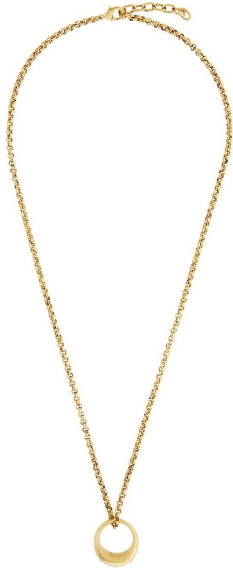 Photo: Dsquared2 Gold Karma Necklace