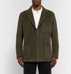 Massimo Alba - Unstructured Fleece Wool and Mohair-Blend Blazer - Men - Green