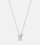 Ferragamo Gancini crystal-embellished necklace