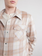 God's True Cashmere - Checked Cashmere Shirt - Neutrals