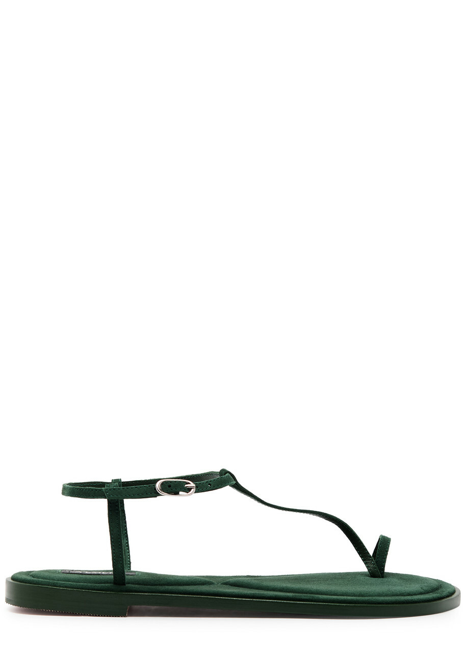 A.emery Suvi Suede Sandals Green