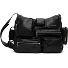 Balenciaga Black Superbusy Messenger Bag
