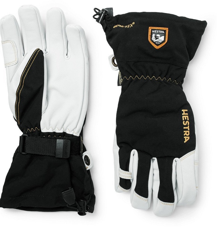 Photo: Hestra - Army Leather and GORE-TEX Ski Gloves - Men - Black
