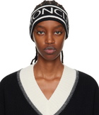 Moncler Black Jacquard Headband