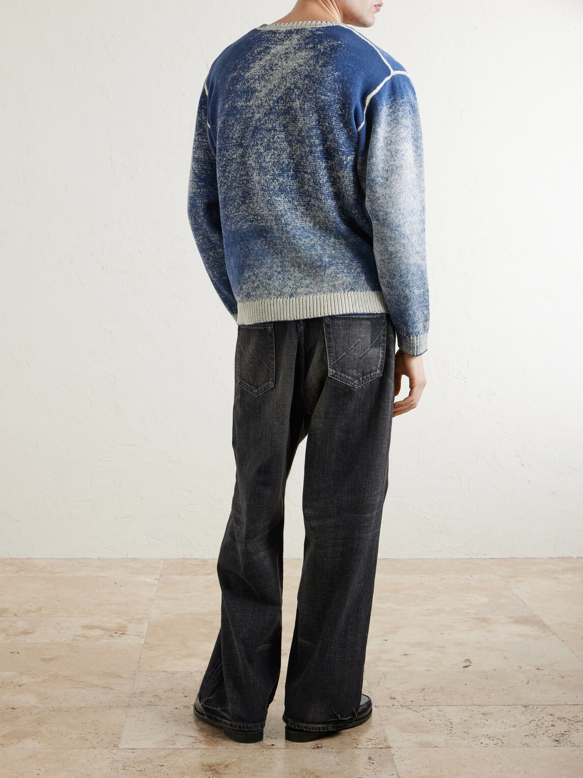 Neighborhood - Cotton Sweater - Blue