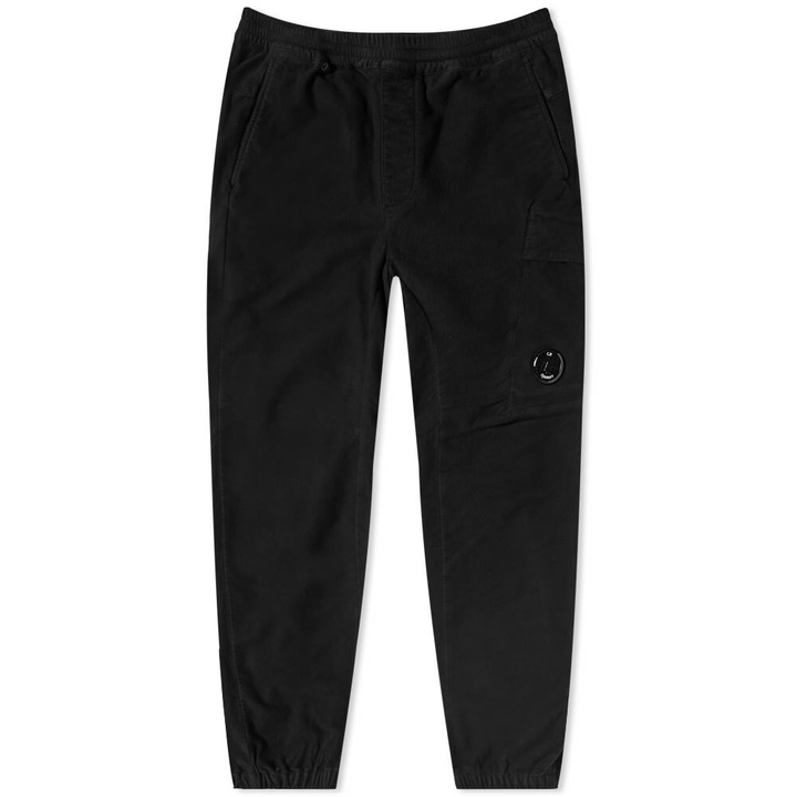 Photo: C.P. Company Men's Moleskin Cargo Pant in Black