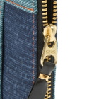 Comme des Garçons Wallet SA3100DP Denim Pocket Wallet in Blue Denim 