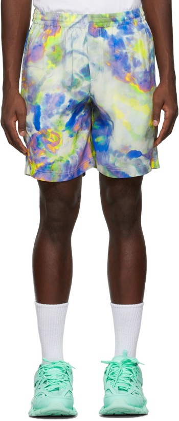 Photo: MSGM Multicolor Bermuda Shorts