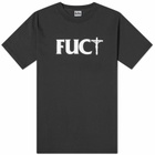 FUCT Men's Crossed Logo T-Shirt in Black