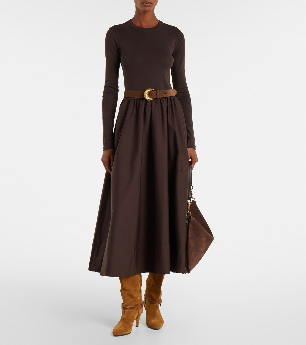 Polo Ralph Lauren Cotton midi dress
