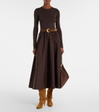 Polo Ralph Lauren Cotton midi dress