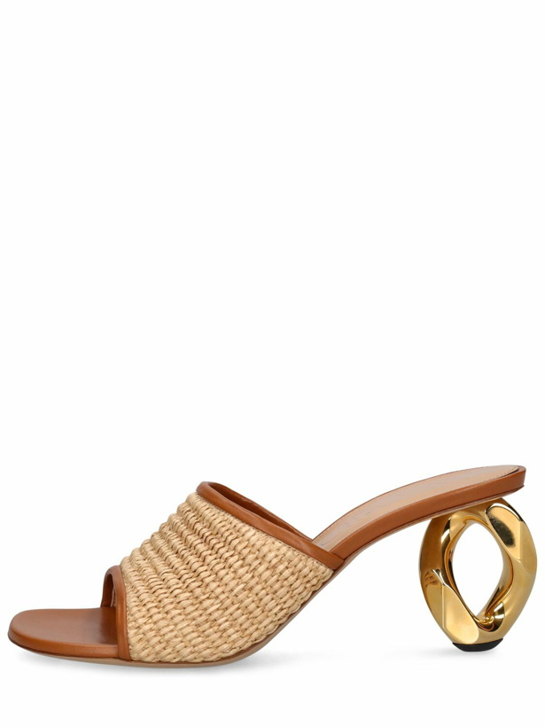 Photo: JW ANDERSON - 75mm Raffia Effect Sandals