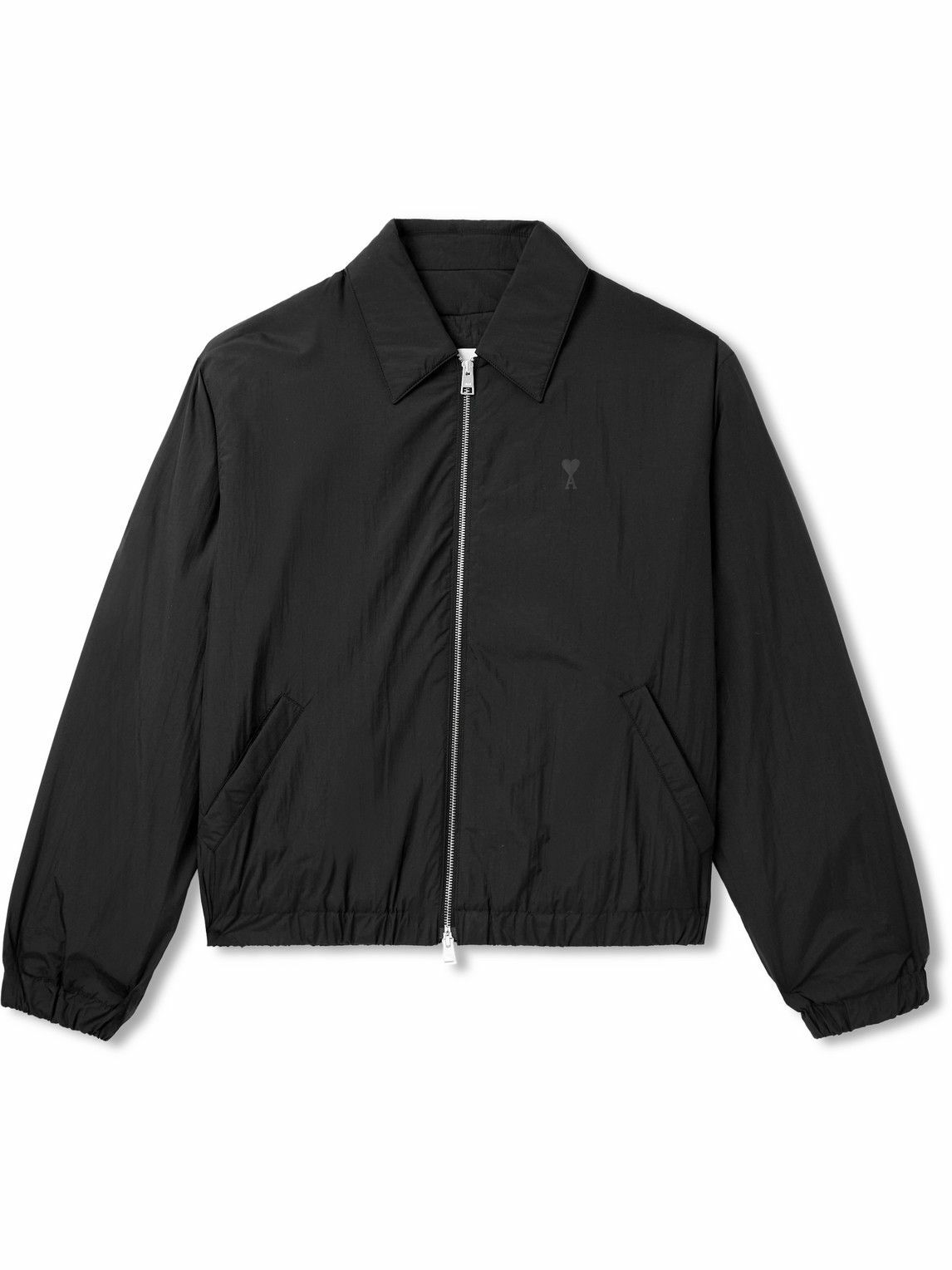 ブルゾン AMI PARIS AMI DE COEUR PADDED BOMBER JACKET IN COTTON AMI Paris Beige Ami de Cœur Bomber Jacket AMI