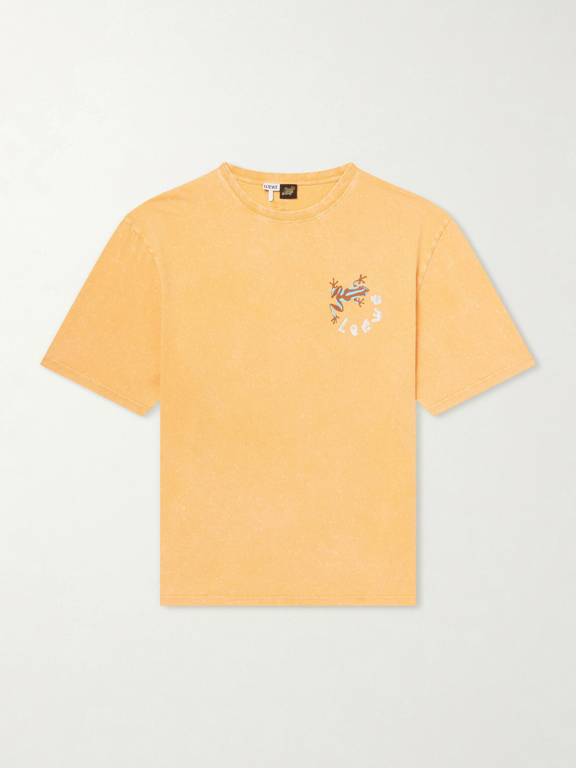 LOEWE - Paula's Ibiza Printed Cotton-Jersey T-shirt - Orange