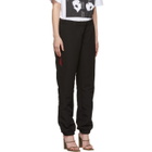 Polythene* Optics Black Poplin Logo Lounge Pants