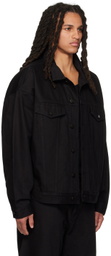 Fear of God ESSENTIALS Black Patch Denim Jacket
