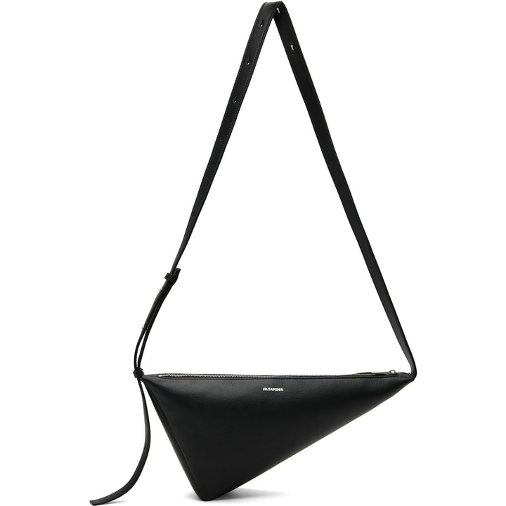 Photo: Jil Sander Black Triangle Crossbody Bag