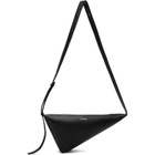 Jil Sander Black Triangle Crossbody Bag