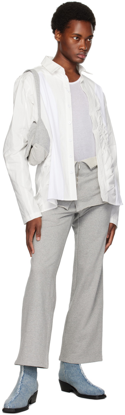 Mainline:RUS/Fr.CA/DE White Office Shirt