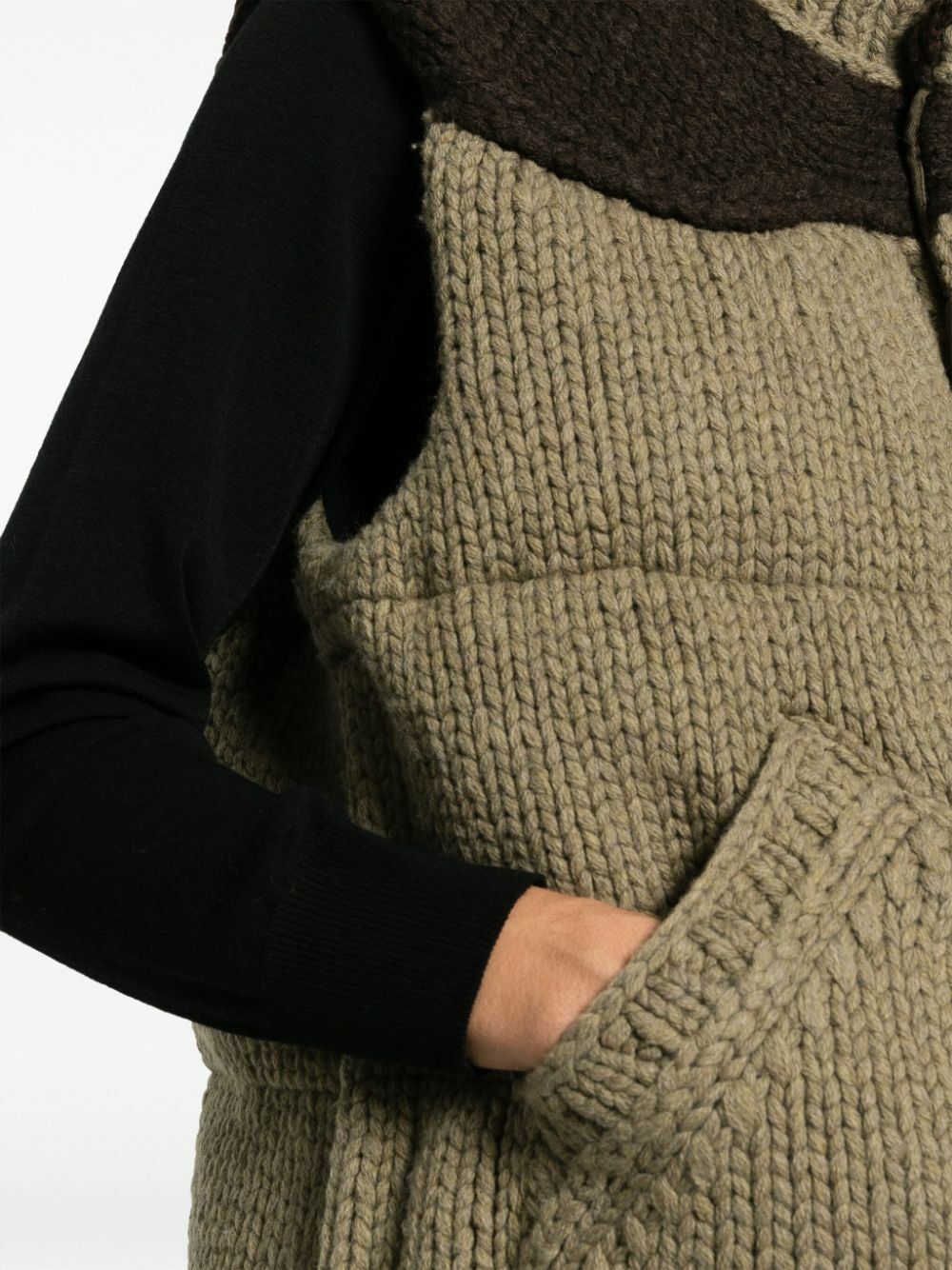 SACAI - Padded Knit Vest Sacai