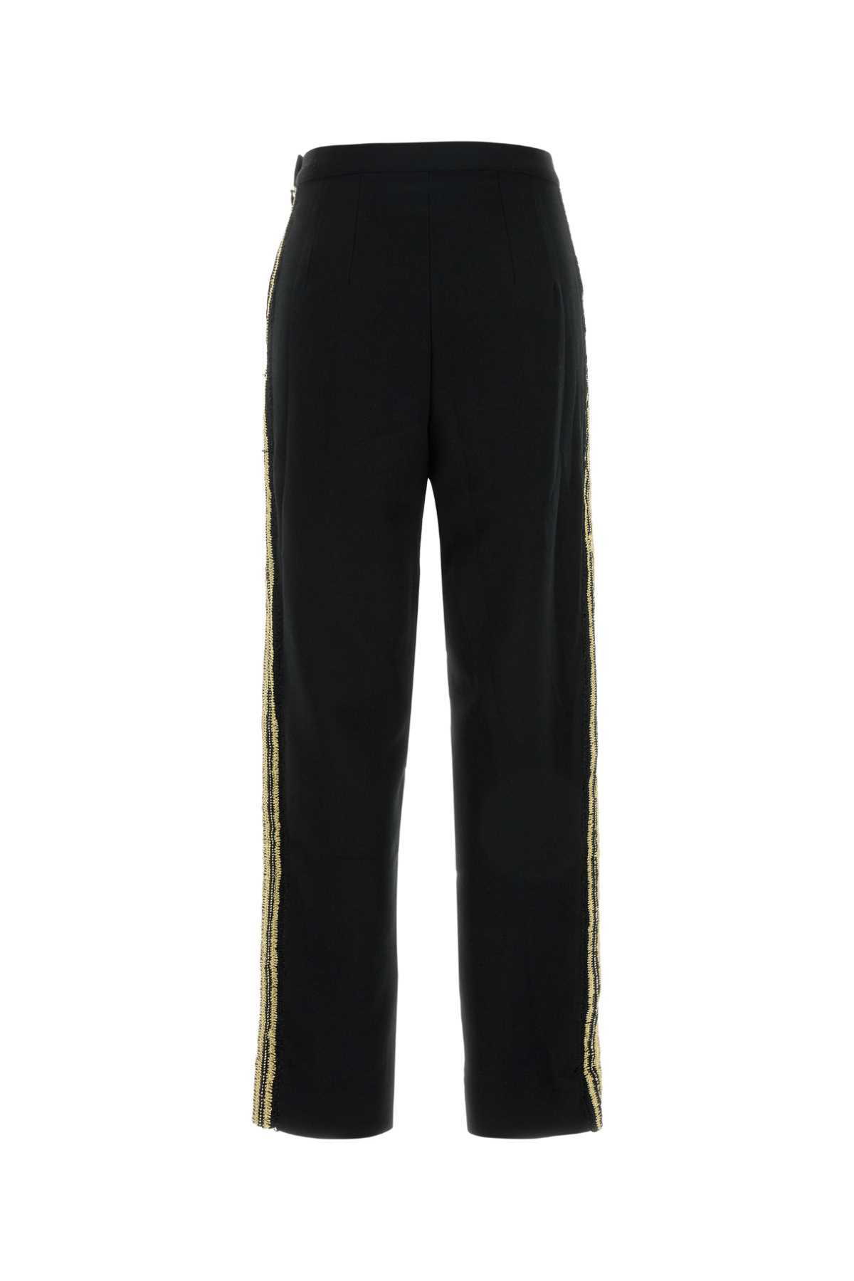パンツ BODE Black Crepe Pant Bode Black Crepe Pant Bode