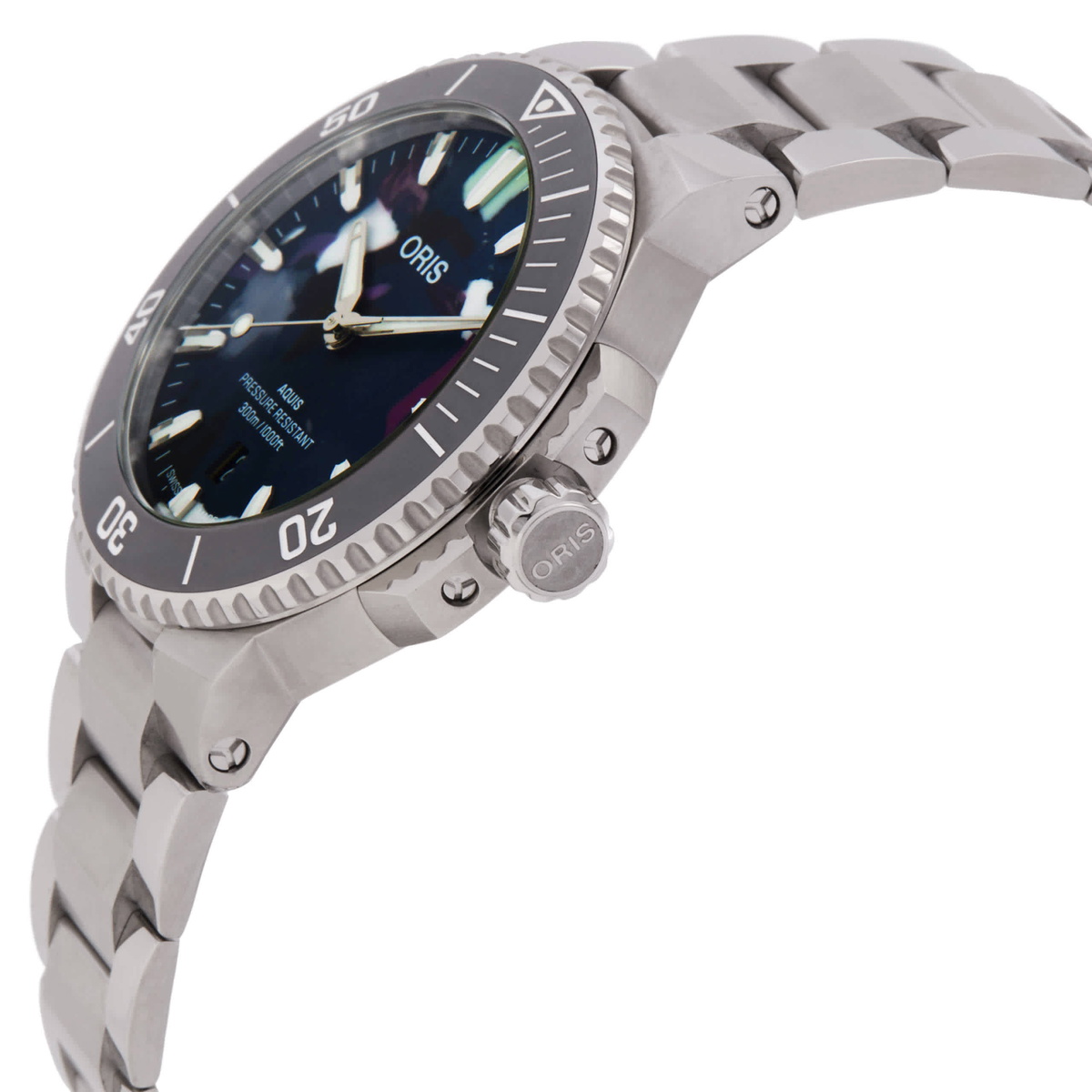Oris Aquis Date Upcycle Automatic Mens Watch 01 733 7787 4150-07 8 22 04PEB