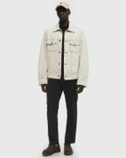 AMI Paris CLASSIC AMI PARIS TRUCKER JACKET White Mens Denim Jacket