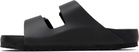 Birkenstock Black Regular Arizona Sandals