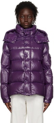 Moncler Purple Moncler Maya 70 Down Jacket