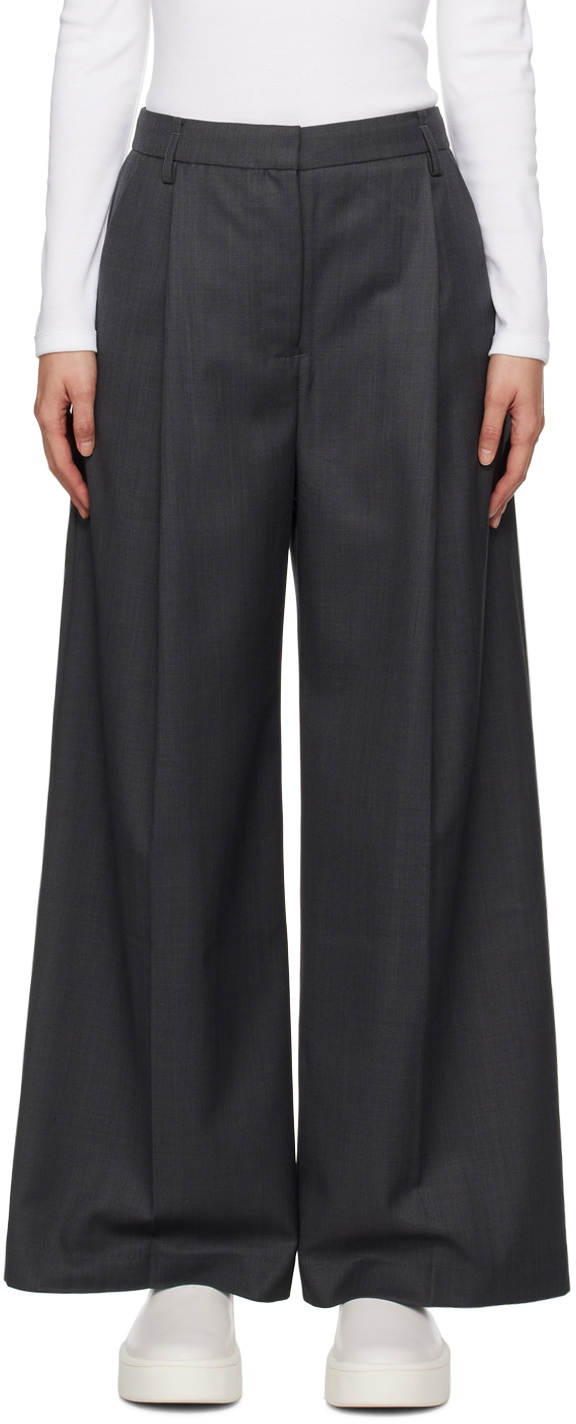 CAMILLA AND MARC Gray Atlanta Trousers