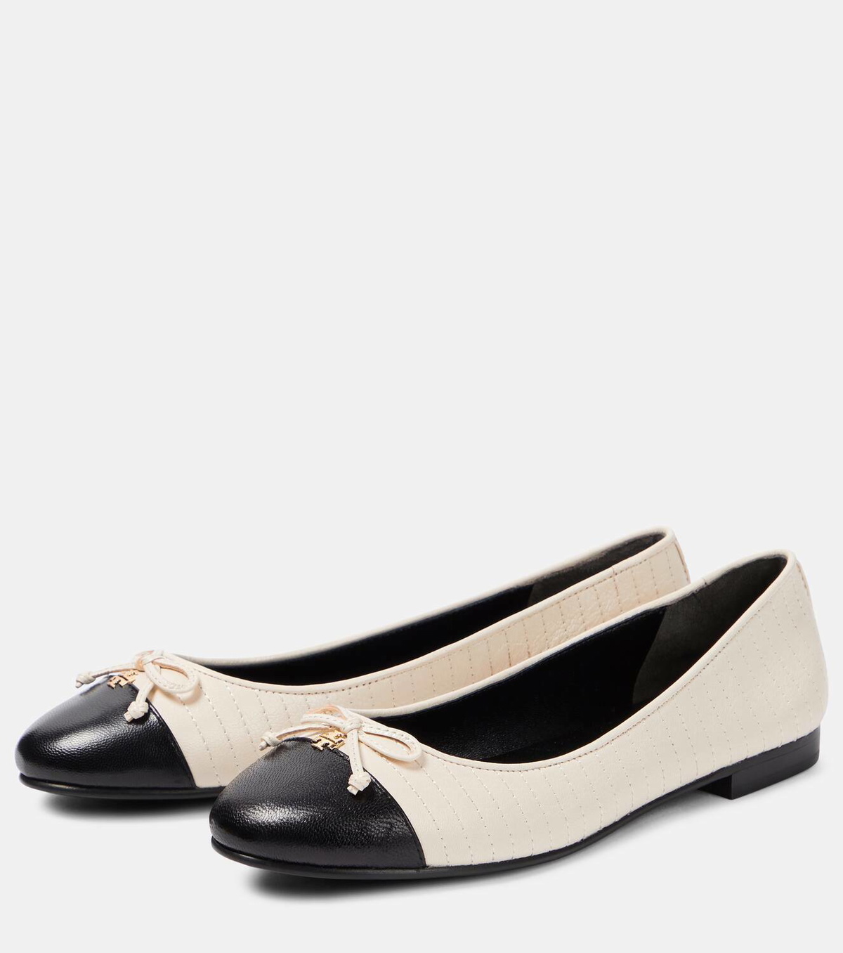Tory Burch Quilted leather ballet flats