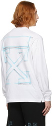 Off-White White Marker Long Sleeve T-Shirt