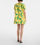 La DoubleJ Swing printed cotton minidress