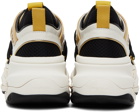 Balmain White & Black B-Bold Sneakers