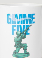 Gimme 5  - Soldier Mug in White