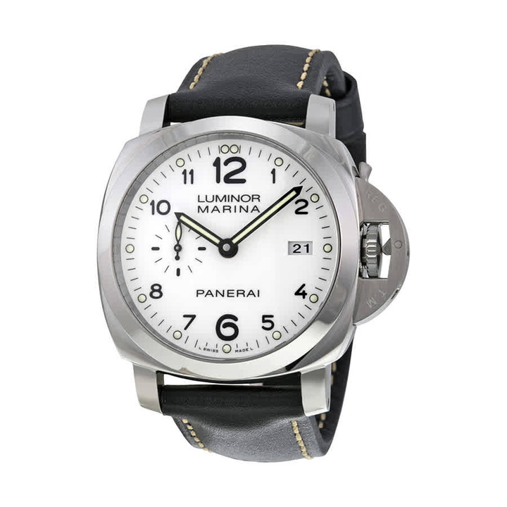 Photo: Panerai Luminor 1950 Automatic White Dial Mens Watch PAM00499