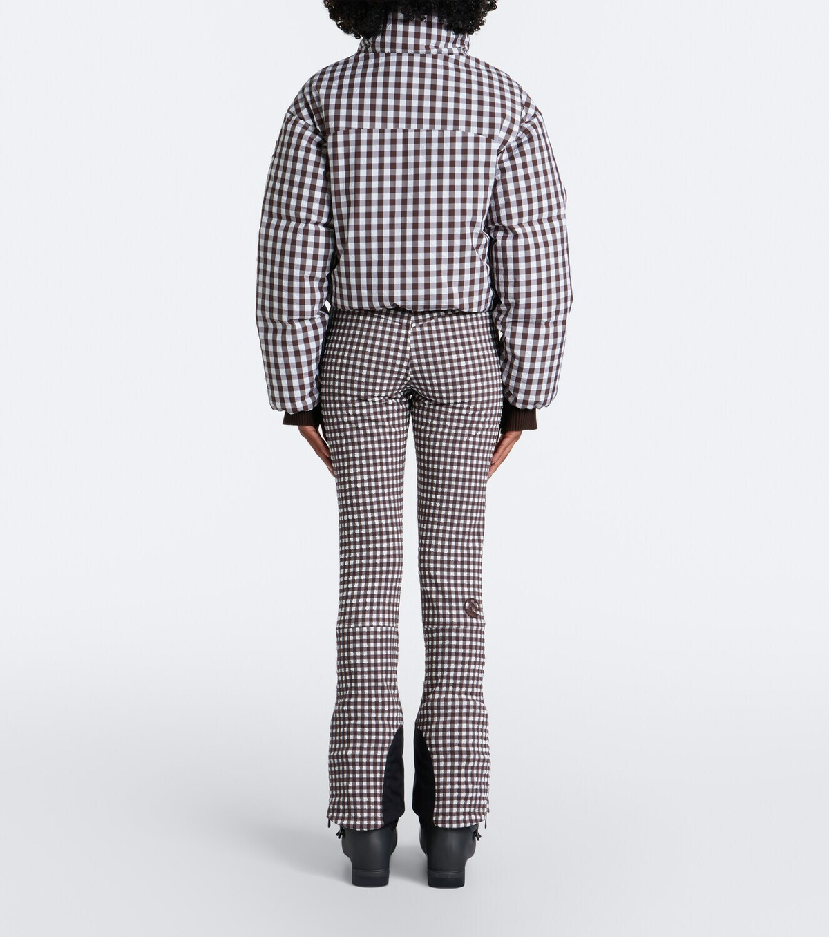 Cordova Sella belted gingham ski pants