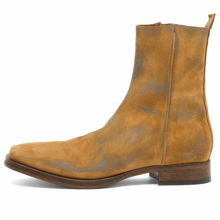 Photo: Acne Studios Men's Bebe Suede Boot in Sand Beige