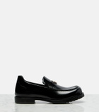 Balenciaga Comfy leather penny loafers