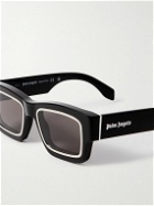 Palm Angels - Raymond D-Frame Acetate and Silver-Tone Sunglasses