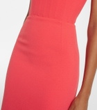 Rachel Gilbert Rydell off-shoulder gown