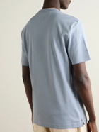 Loro Piana - Cotton-Jersey T-Shirt - Blue