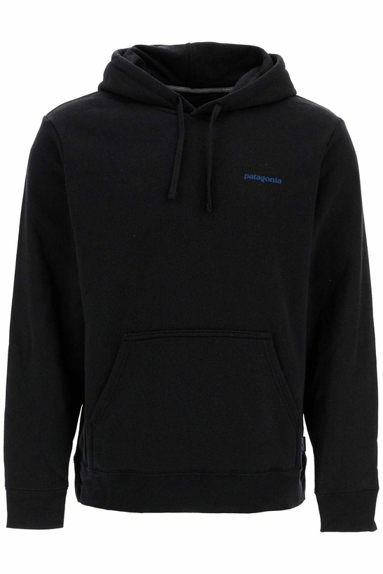 Photo: PATAGONIA uprisal logo boardshort hood Black