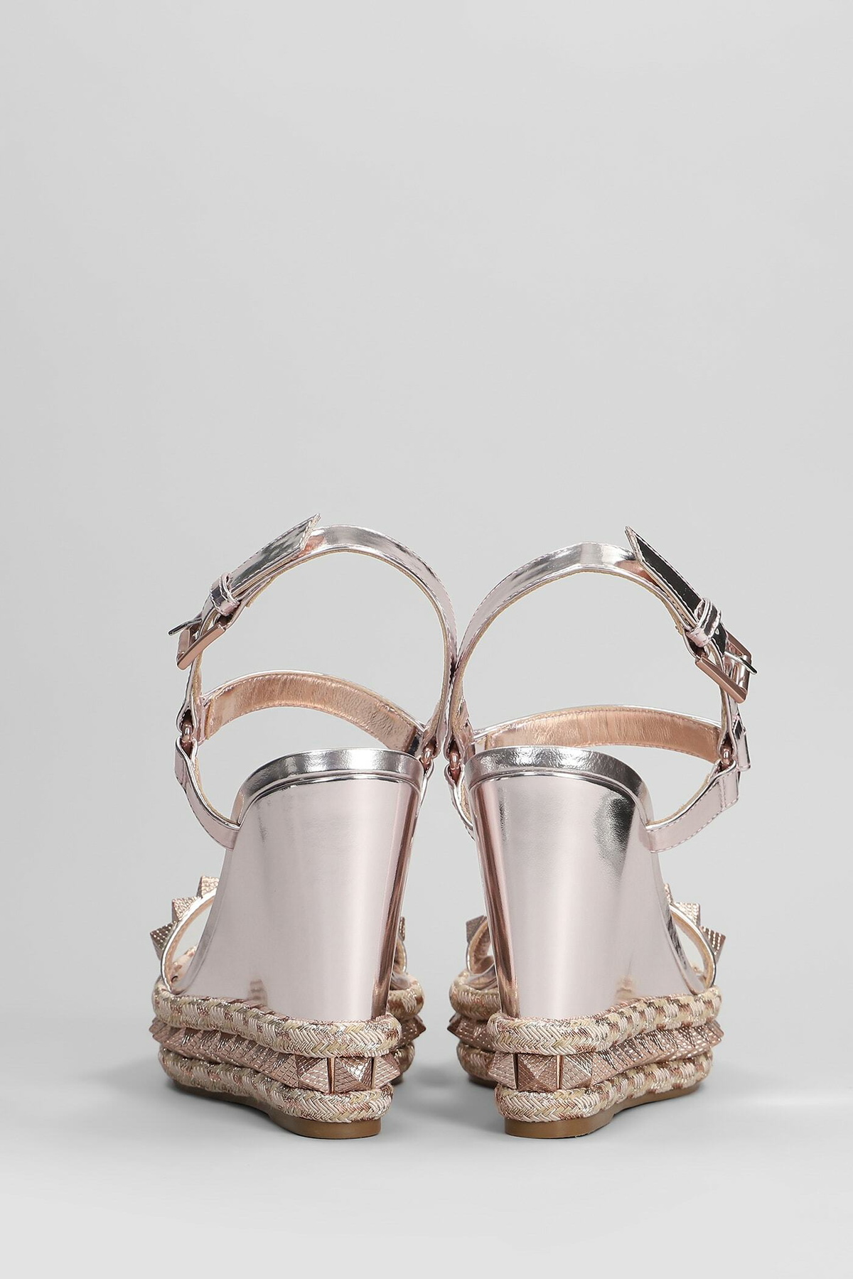 Christian Louboutin◇PYRACLOU 110 BIANCO/サンダル/36/マルチカラー 