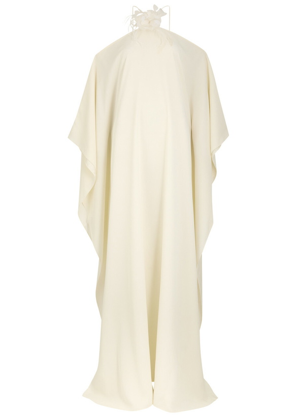Photo: Taller Marmo Sza Sza Kaftan Garden Crepe Maxi Kaftan Dress - Beige - One Size